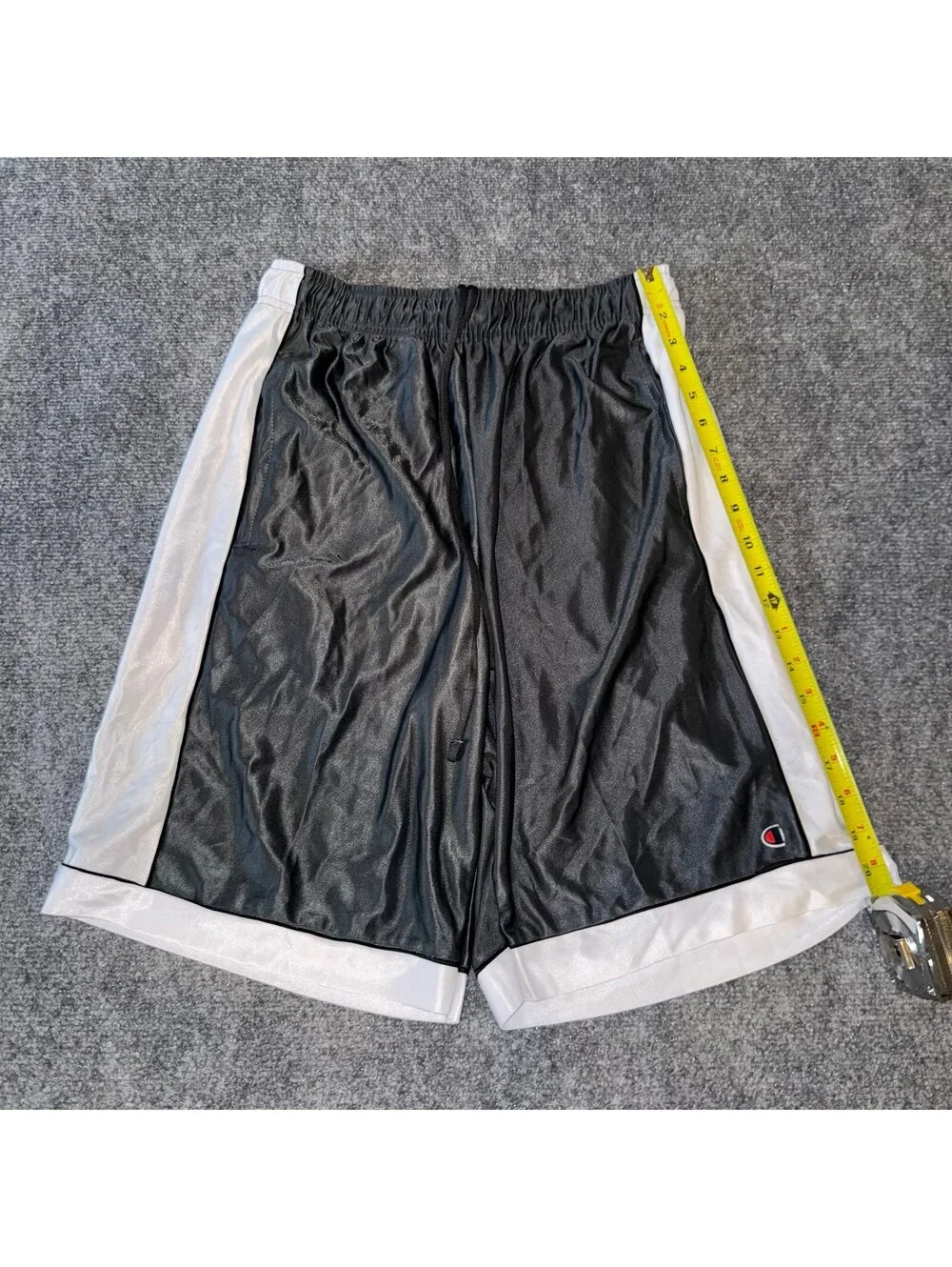 Champion Grail Baggy Dazzle Hoop Shorts Mens MD Vtg y2k 90s Rare